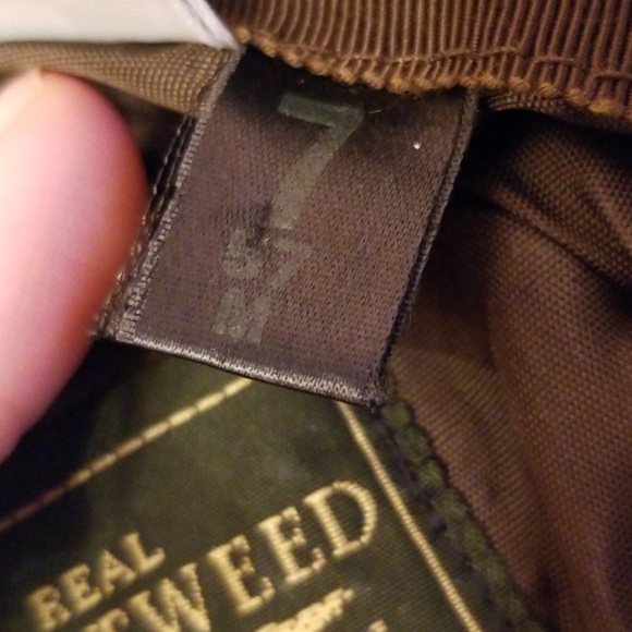 FOXFORD Irish tweed patchwork top cap - Picture 5 of 8